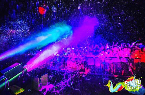 CO2 UV Neon Paint Cannon Party Blaster