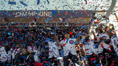 CO2 confetti for Chicago Cubs Baseball