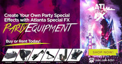 Rent CO2 Party Equipment Rental Cryo Club Cannons ATL SPECIAL FX