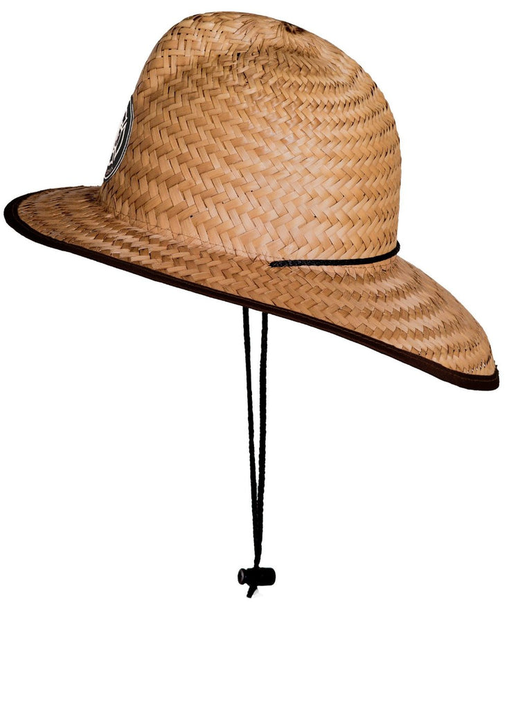 fire dept straw hat