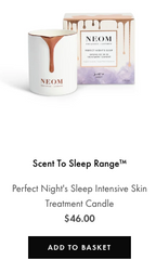 Perfect Night's Sleep Intensive Skin Treatment Candle