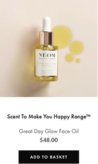 great day glow face oil