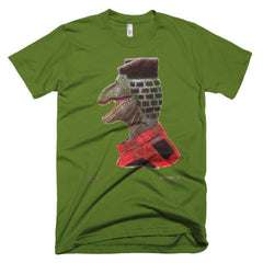 Dino Bricks Cut Short Sleeve Men's T-Shirt