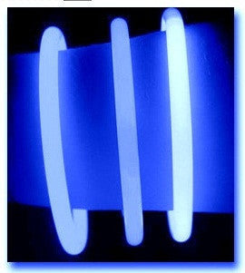 blue glow bracelets