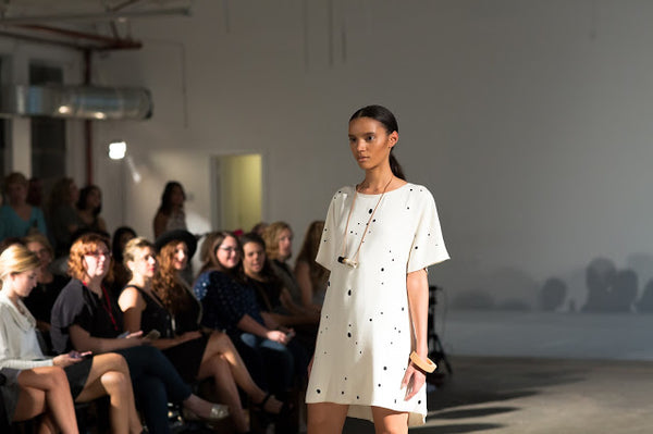 Speckle Dress Curated Fashion Show