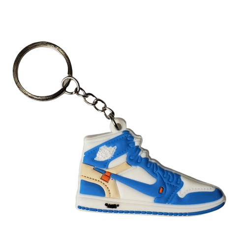 off white unc keychain