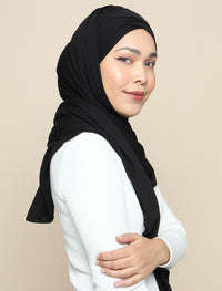 Lux Turban Soft Jersey - Black