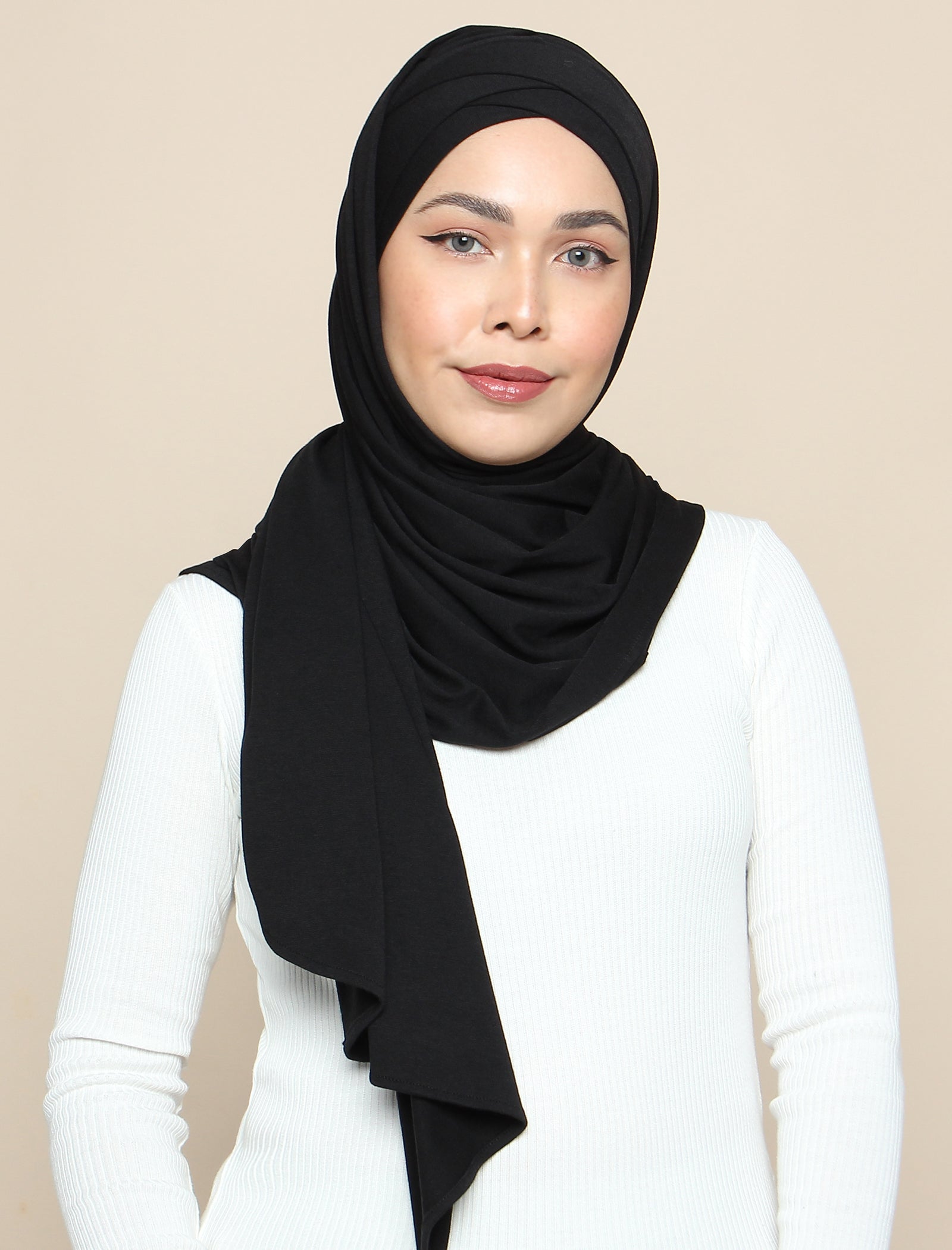 Lux Turban Soft Jersey - Black