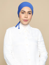 Bonnet Soft Jersey Underscarf - Royal Blue