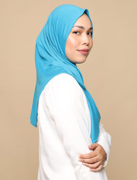 Basic Tri Scarf Onesie - Sky Blue