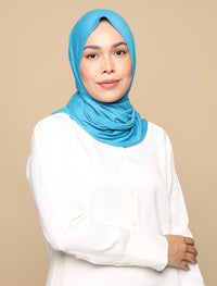 Basic Tri Scarf Onesie - Sky Blue