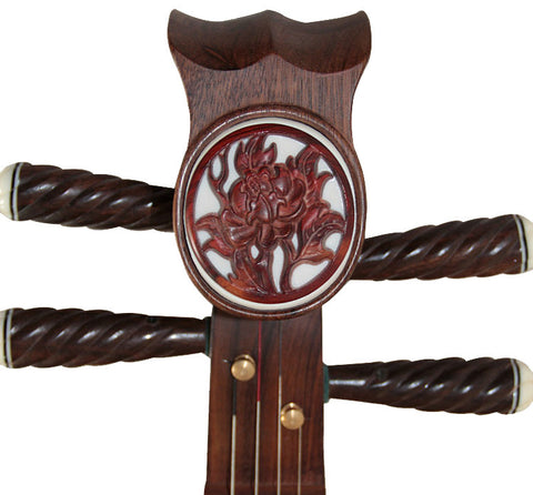 高品質な老紅木製中阮楽器中国マンドリン販売