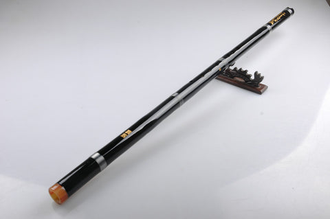 Study Level Black Color Purple Bamboo Flute Xiao Instrument Chinese Shakuhachi One Section