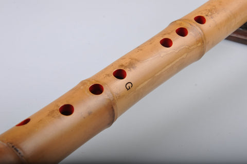 Buy Master Made Aged Bamboo Japanese Shakuhachi with Inner Painting U Style Mouthpiece