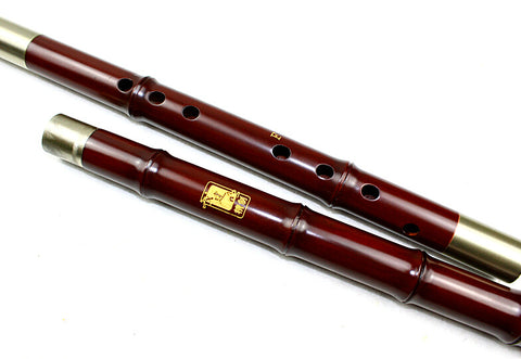 Buy Concert Grade Rosewood Flute Xiao Instrument Chinese Shakuhachi 3 Sections