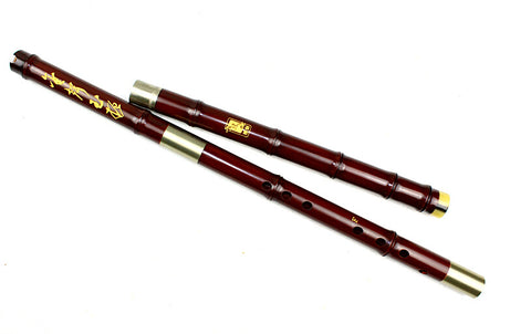 Buy Concert Grade Rosewood Flute Xiao Instrument Chinese Shakuhachi 3 Sections