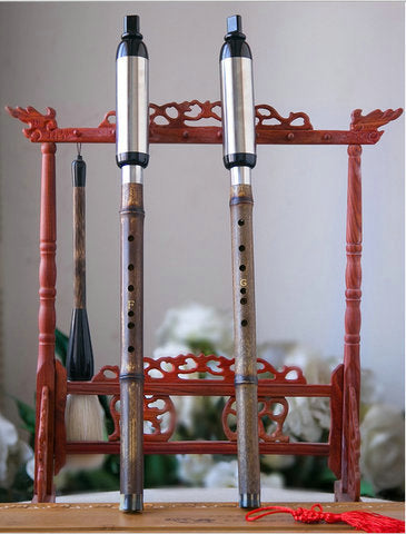 精巧な中国自由なリート笛紫竹製巴烏楽器販売