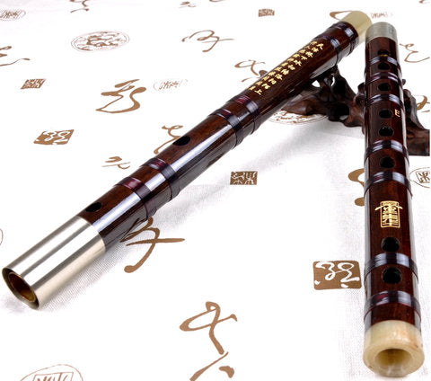 Buy Master Made Chinese Black Sandalwood Flute Dizi Instrument With Accessories