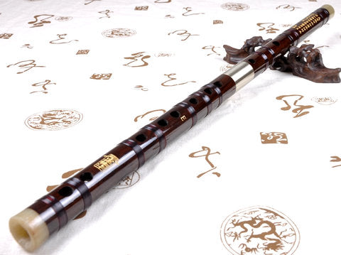 Buy Master Made Chinese Black Sandalwood Flute Dizi Instrument With Accessories