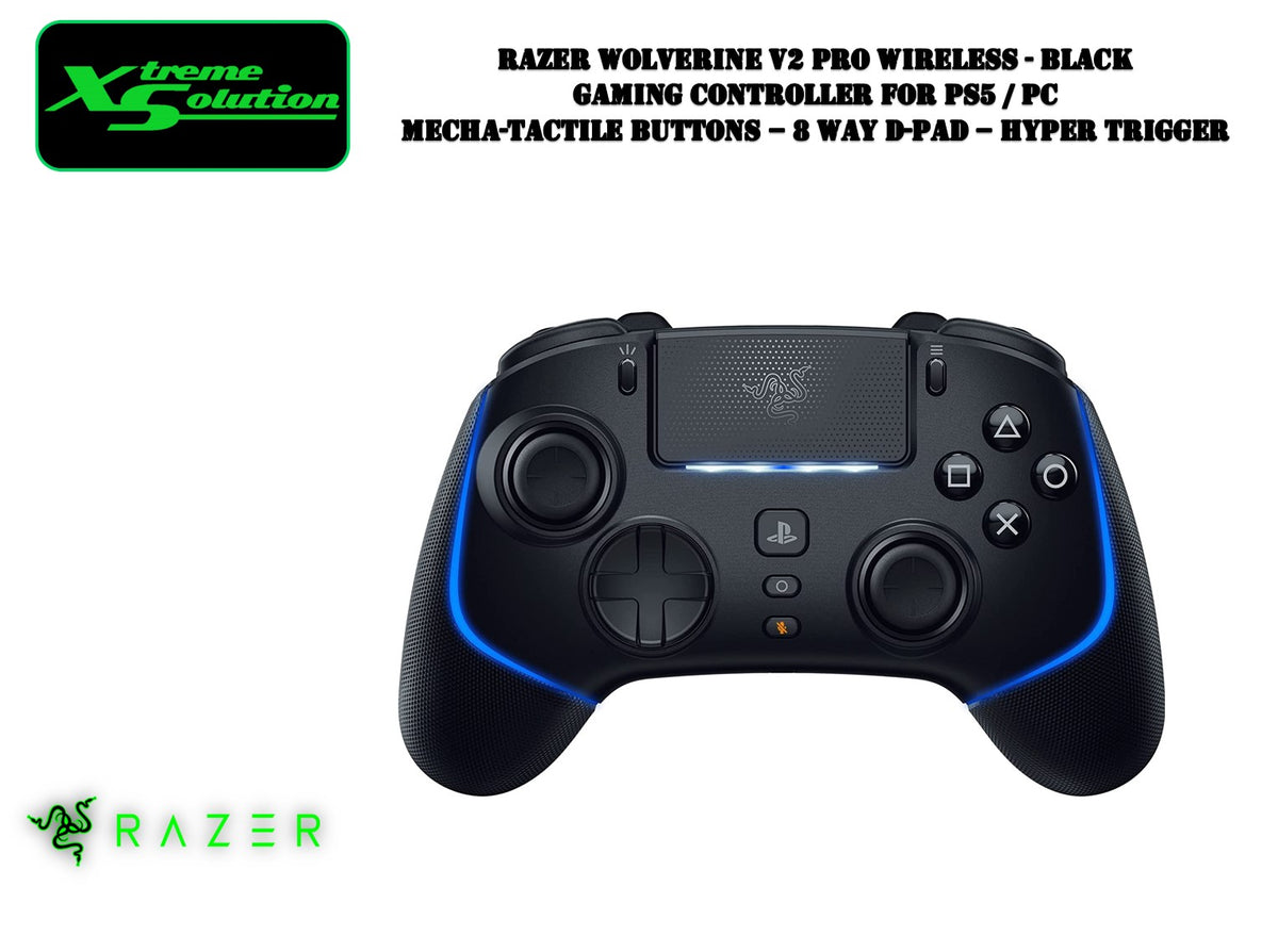 海外輸入 Razer公式 Razer Wolverine V2 Pro PlayStation 公式