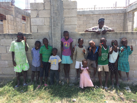 Haiti School Building Project future students