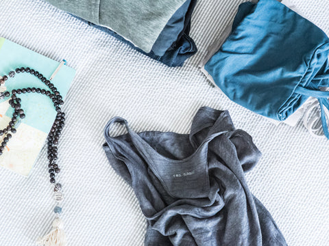 Packing list for a yoga retreat