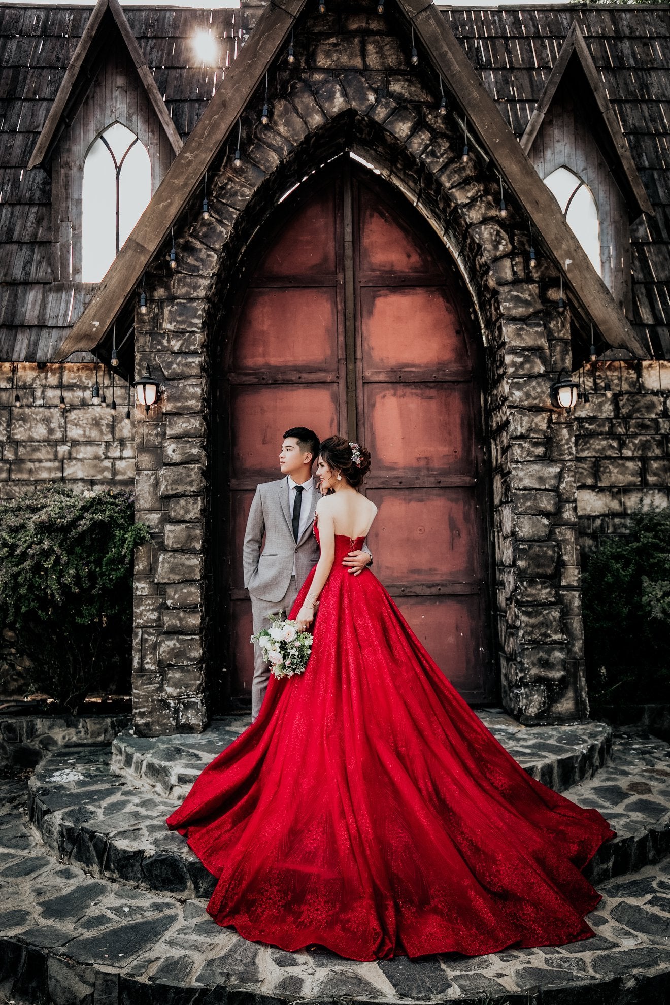 The Ultimate Bridal The Red Wedding Dress – Envious Bridal &