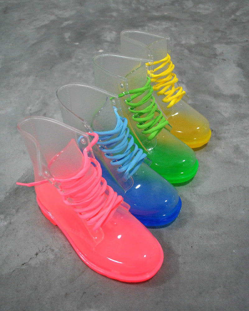 jelly combat boots