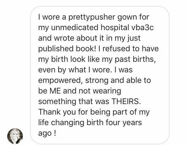 Testimonial from a VBAC mom