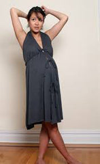 first Pretty Pushers grey labor gown 2010