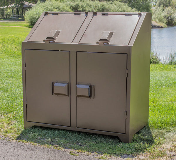 Bear proof trash containers