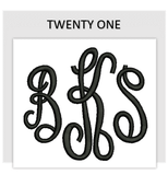 Font TWENTY ONE