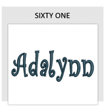 Font SIXTY ONE