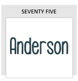 Font SEVENTY FIVE