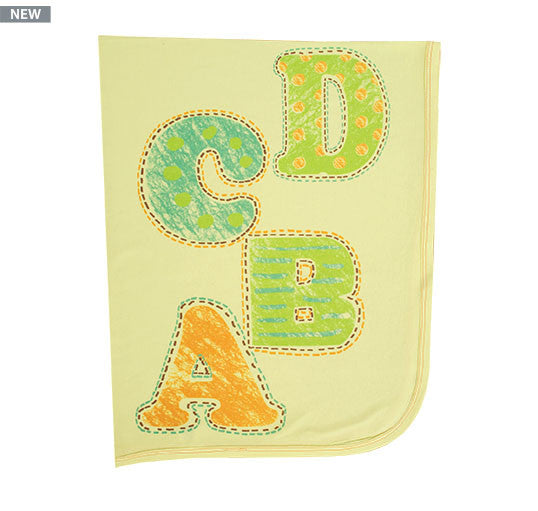 Alphabets - Doodles - Blanket