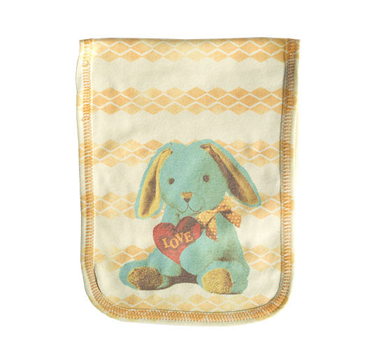 Love Bunny - Classic Toys - 2 Ply Burp Cloth