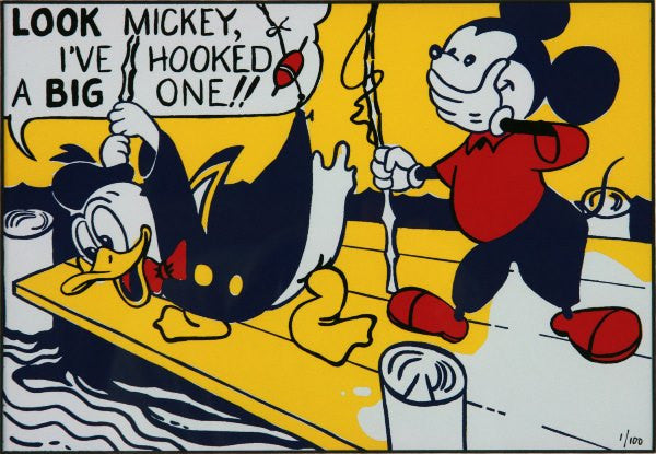 Roy Lichtenstein, 'Look Mickey', 1961