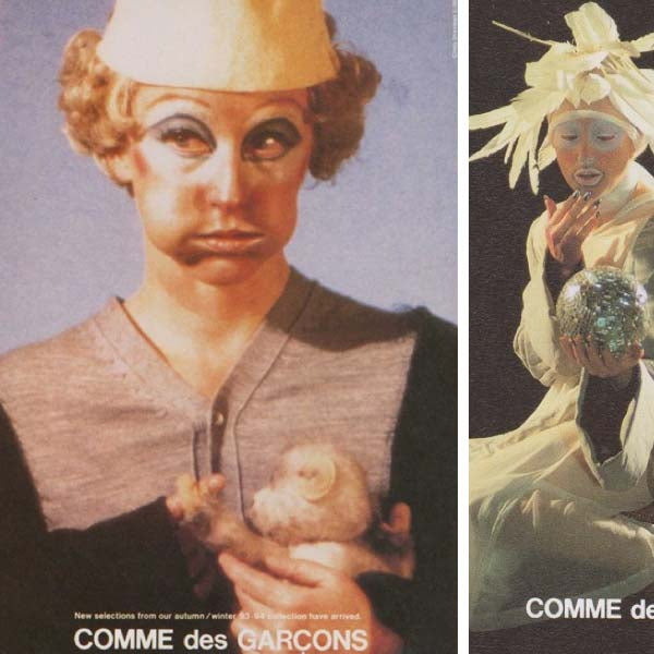 Cindy Sherman for Comme des Garcons. Rei Kawakubo. Art. Fashion. Photography. Editorial. Model. Feminism. Feminist Art. Article. Kids of Dada