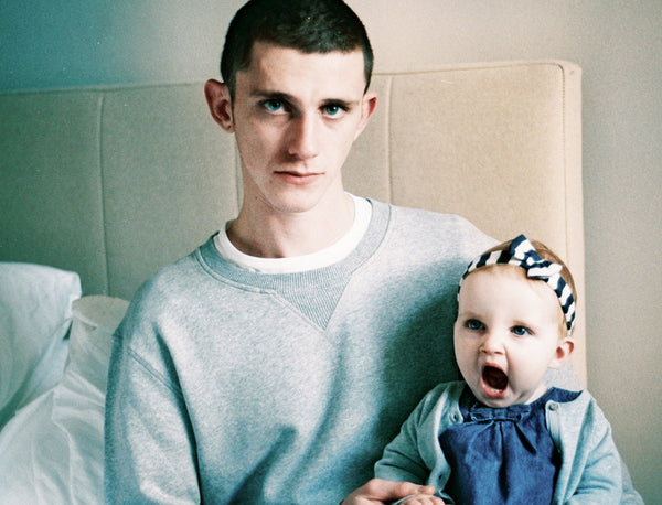 Michael Mayren photographs young fathers for 'Man About Town Magazine'