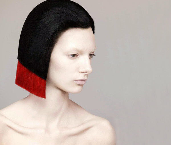 Hair Art- Guido Palao-Red-Layered-Bob-Short-Couture-Styling-Fashion-Beauty-Photography-Article-Kids of Dada