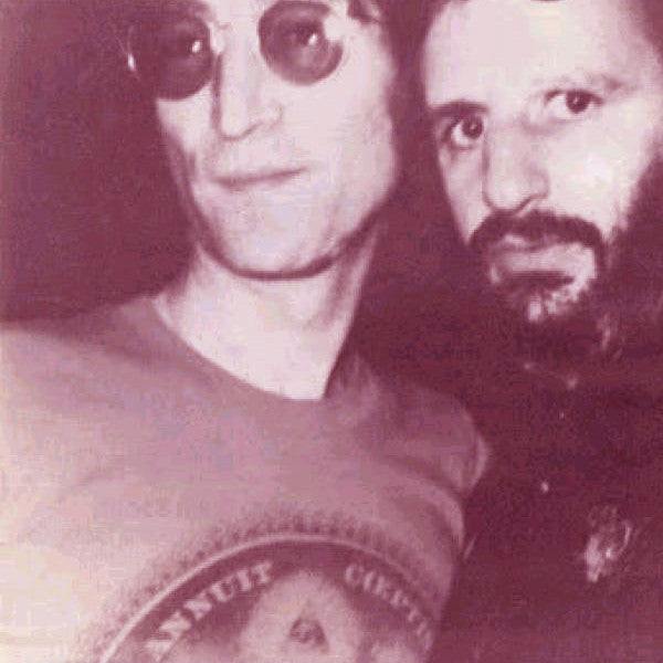 John Lennon and Ringo Starr in New York City, 1979