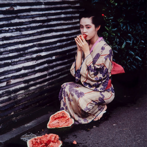 Nobuyoshi Araki_art_kimono_watermelon_contemporary_photography_Japan_erotic_article_Kids of Dada