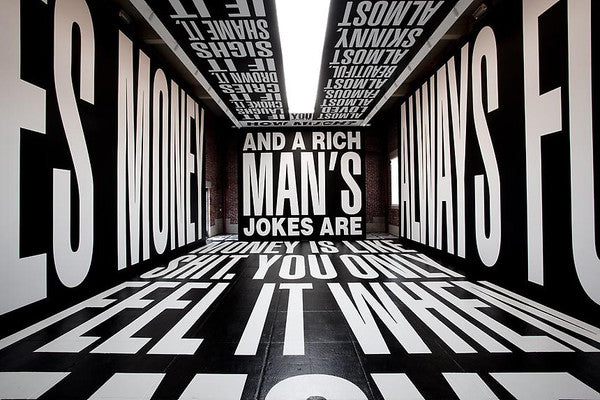 Barbara Kruger, Installation View at L&M Gallery, 2011