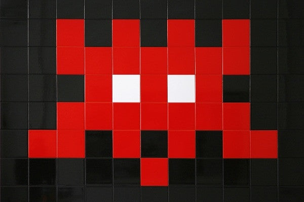 Invader, 'Big Red', 2009