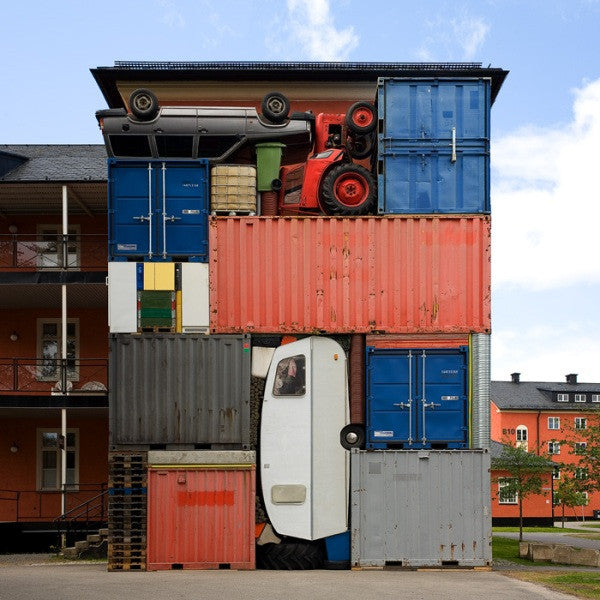 Michael Johansson, 'Self Contained' inspired by tetris, 2010
