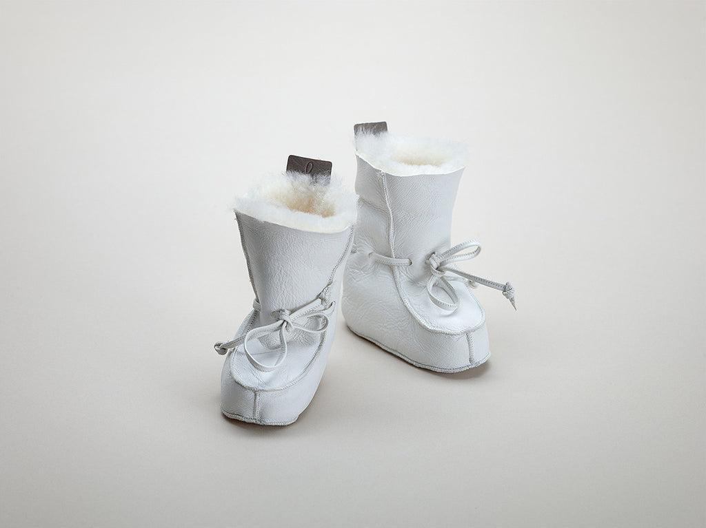 Luxury Booties - White