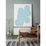 Atelier Lane | Artwork Hong Kong | Spiral Blue Styled