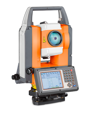 TS FTS 101 + SurvCE - Total Station Reflectorless, Laser Measuring Surveying Geo 1