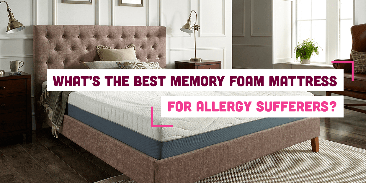 cotton memory foam mattress allergies