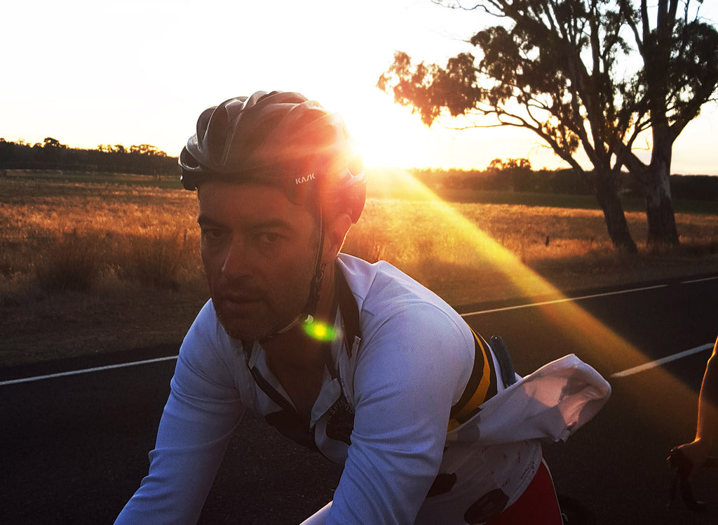 Mark Sandon rides to Adelaide with Curve Cycling